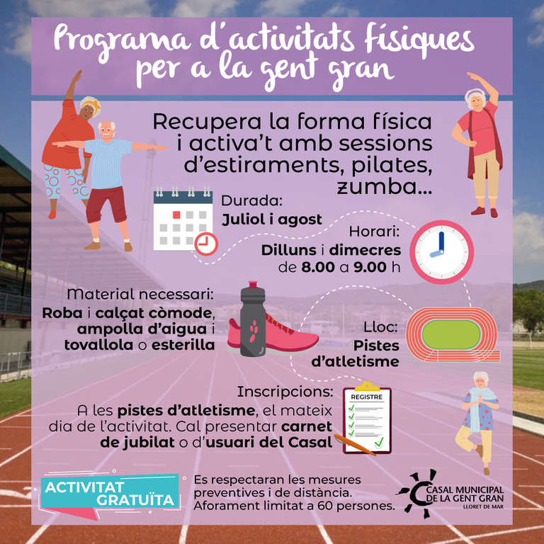 Activitats Per A La Gent Gran Ajuntament De Lloret De Mar