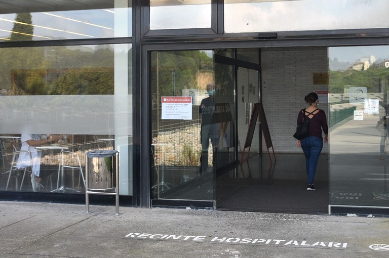 A partir de l’1 de febrer s’obre l’horari de visita als pacients no Covid ingressats a l’Hospital de Blanes dues hores en torn de migdia