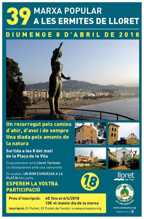 Arriba la 39 a Marxa Popular a les Ermites de Lloret 