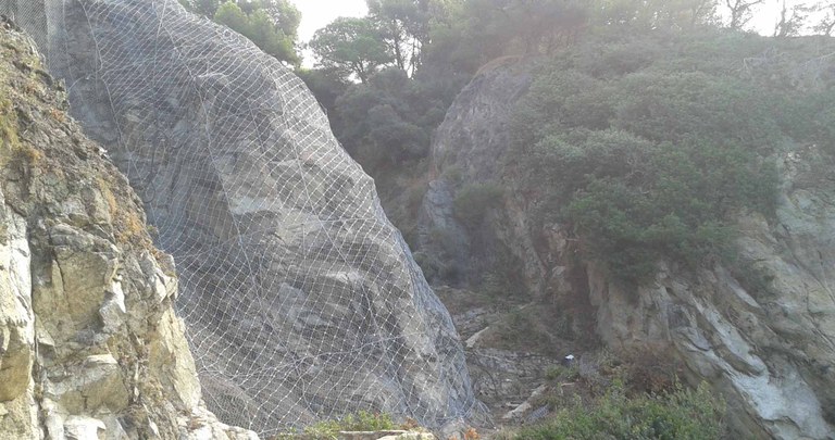 Continuen les accions per la millora del camí de ronda al litoral de Lloret