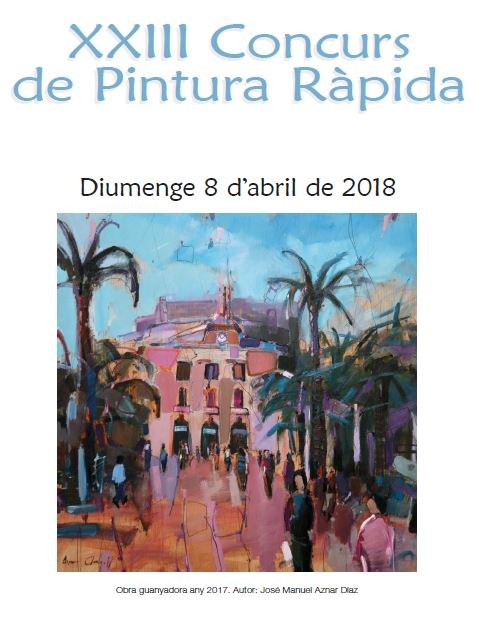 El Club Marina Casinet celebra el XXIII concurs de Pintura Ràpida aquest diumenge, 8 d’abril