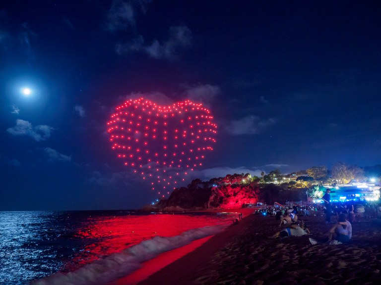 El Drone Show Festival de Lloret de Mar tanca la tercera edició amb més de 150.000 espectadors