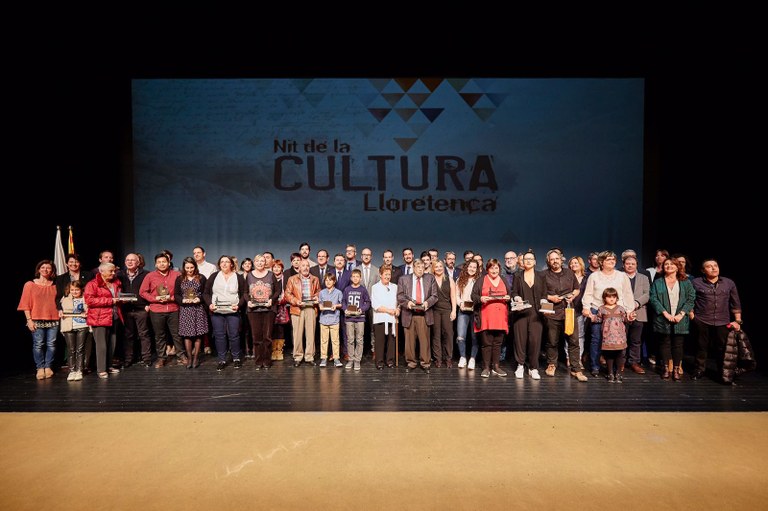 El lloretenc Jaume Soliguer rep el guardó Sa Gavina de la Nit de la Cultura Lloretenca