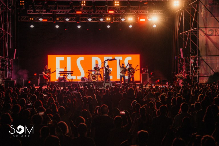 Els Pets han tancat la tercera edició del Festival Som de Mar de Lloret