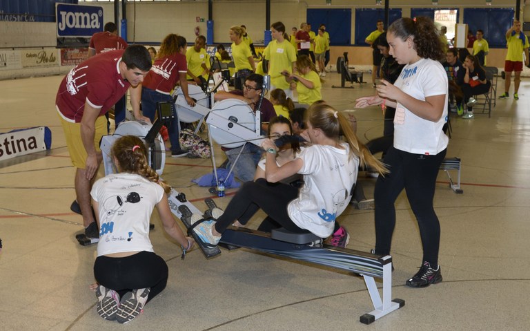 Es celebra l’onzena edició del Campionat Escolar de Rem Ergòmetre a Lloret de Mar