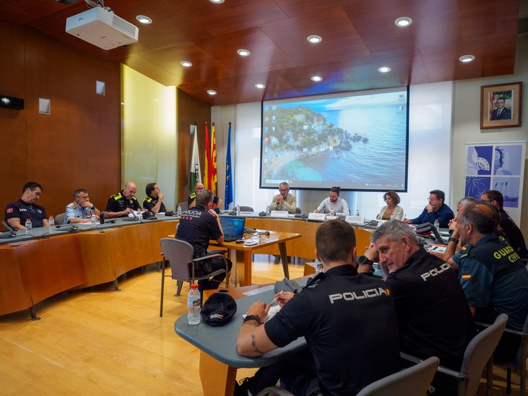 Es celebra la Junta Local de Seguretat a Lloret