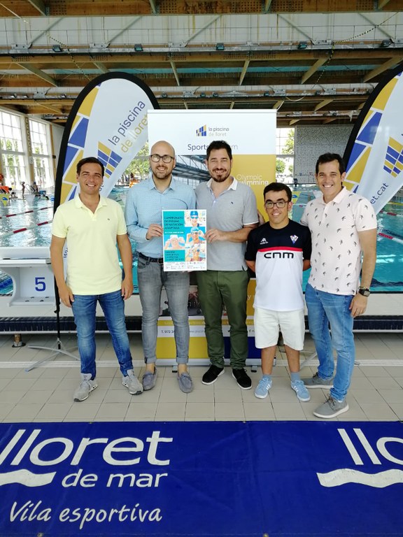 Es presenta a Lloret el Campionat d’Espanya de Natació Adaptada