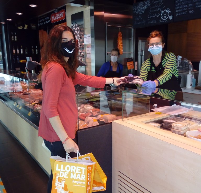 L’Ajuntament de Lloret distribuirà gratuïtament 7.000 mascaretes als establiments comercials i de restauració