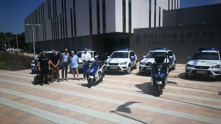 La Policia Local de Lloret renova el seu parc mòbil de vehicles