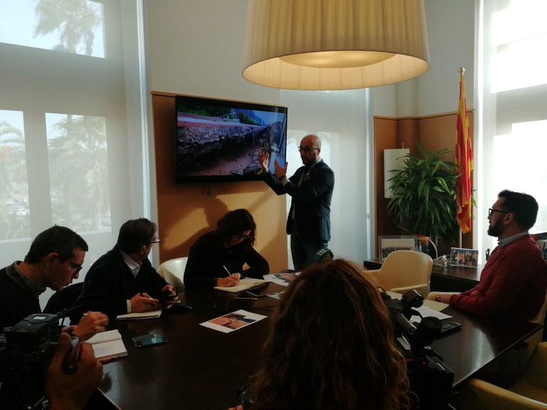 Les despeses econòmiques del temporal Gloria ascendeixen a prop del milió d’euros a Lloret de Mar