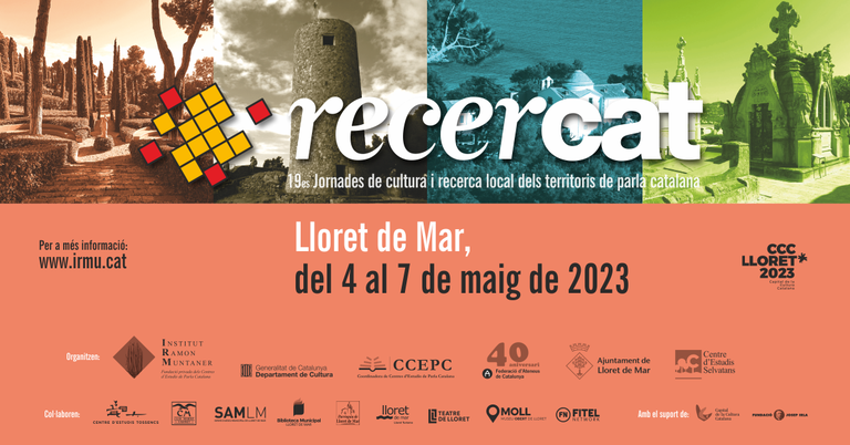 Lloret, acull del 4 al 7 de maig el Recercat, la cita de referència de la cultura i la recerca