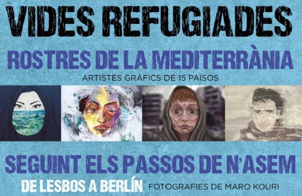 Lloret acull l’exposició “Rostres de la Mediterrània” de la plataforma Stop Mare Mortum i les fotografies de Maro Kouri, en col•laboració amb la Plataforma Per la Pau Lloret