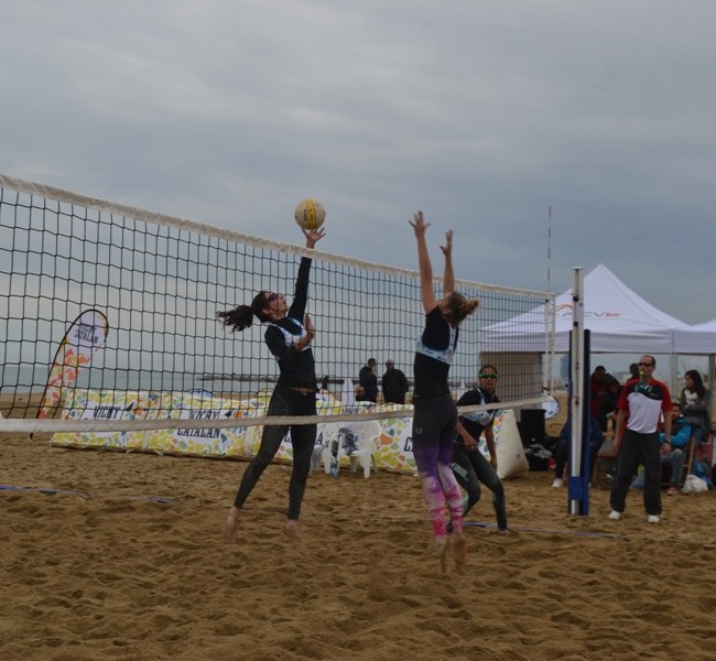 Lloret de Mar a punt per a rebre el Vichy Catalan Volei Tour