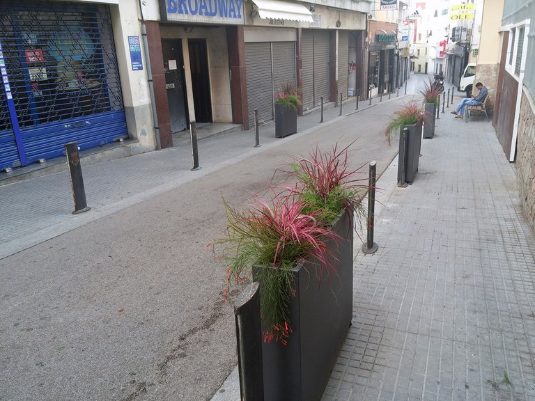 Lloret de Mar du a terme obres de revitalització del carrer del Carme, al nucli antic