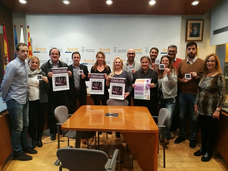 Lloret de Mar presenta una campanya de sensibilització contra la violència masclista