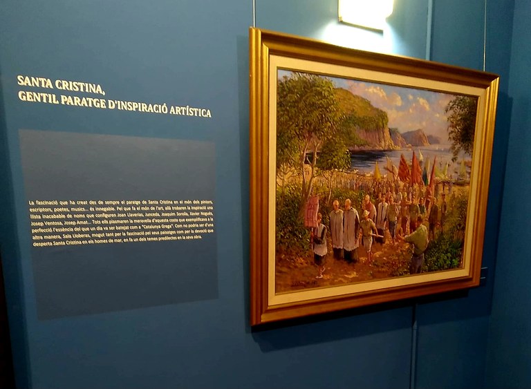 Lloret dedica una exposició al pintor Joan Sala Lloberas