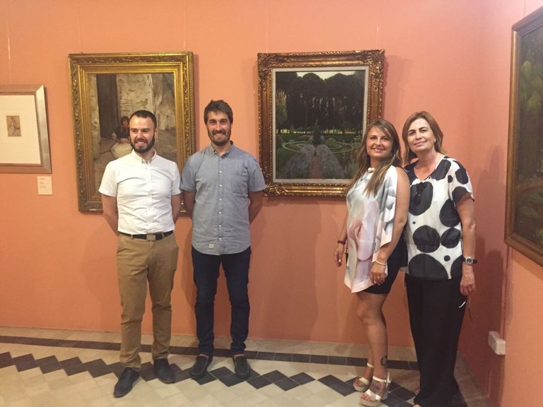 Lloret inaugura una exposició de pintura amb el fons de la col·lecció de la Galeria Elysium