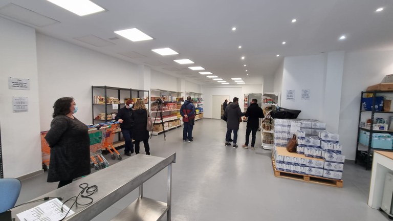 Lloret posa en marxa el nou Centre de Distribució d’Aliments