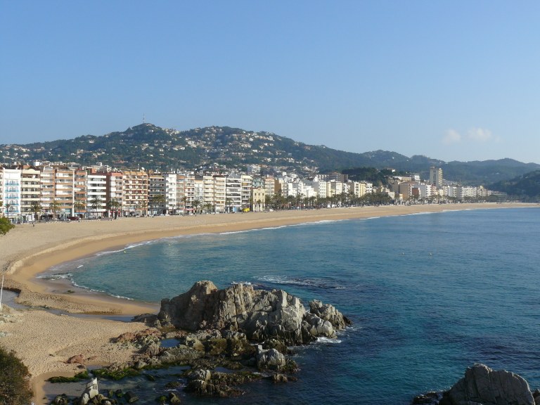 Quatre platges de Lloret de Mar obtenen el distintiu de Bandera Blava