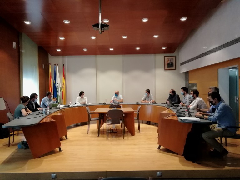 Reunió entre la Generalitat i l’Ajuntament de Lloret per fer seguiment dels projectes en infraestructures