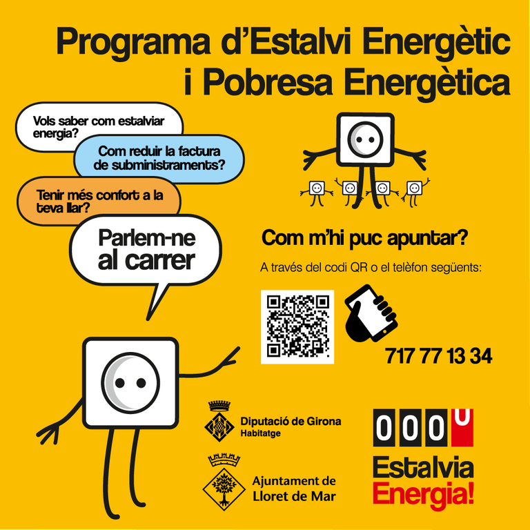 Segona sessió del Programa d’Estalvi Energètic i Pobresa Energètica a Lloret de Mar