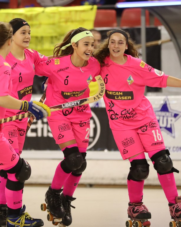 SL Benﬁca i CP Vilanova, campions de l'Eurockey Cup FEM15 i U15