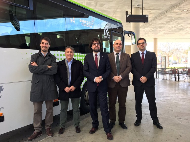 Un nou servei de bus exprés.cat connectarà Girona, Vidreres i Lloret de Mar