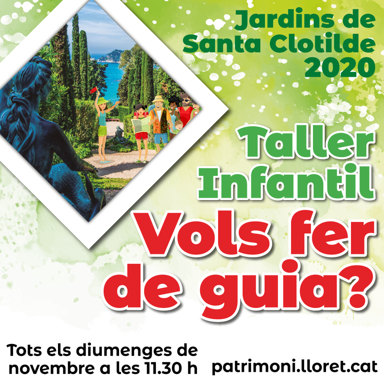 Vols ser guia dels nostres Jardins?