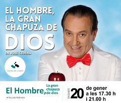 Justo Molinero presenta: El hombre,  la gran chapuza de Dios 