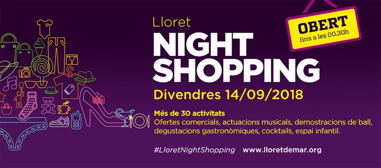 Lloret Night Shopping setembre 2018