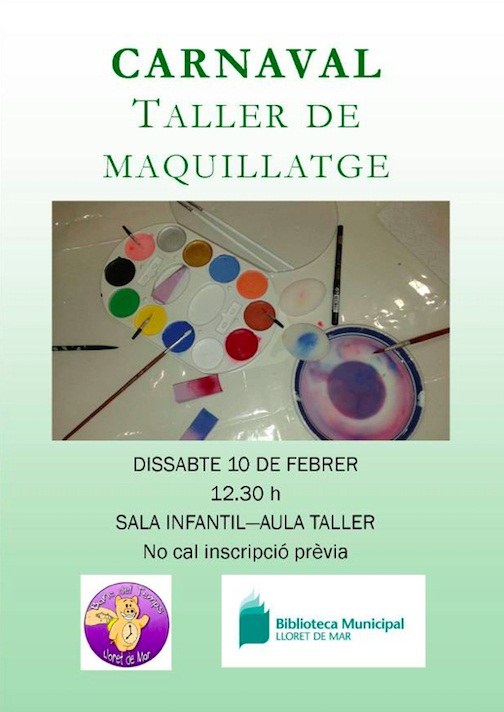 Taller de maquilatge per Carnaval