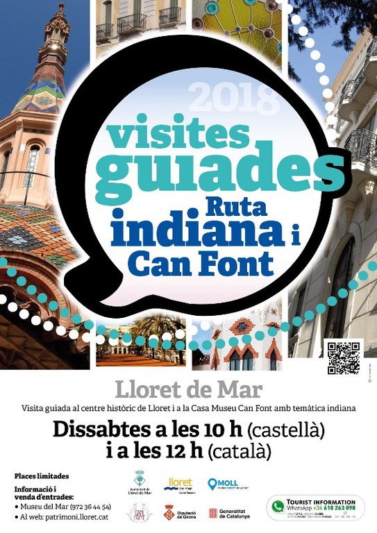 Ruta indiana i Can Font 2018