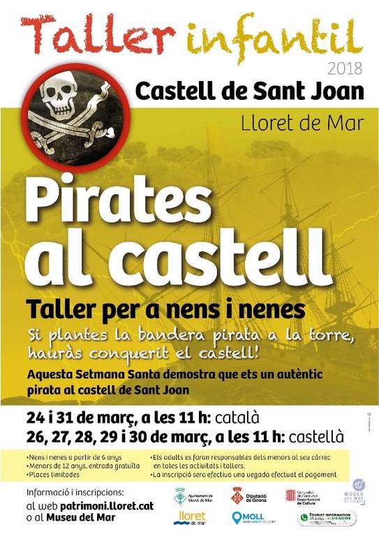 Taller infantil - Pirates al Castell