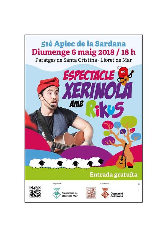 Espectacle familiar Xerinola amb Rikus (Aplec Sardana) 