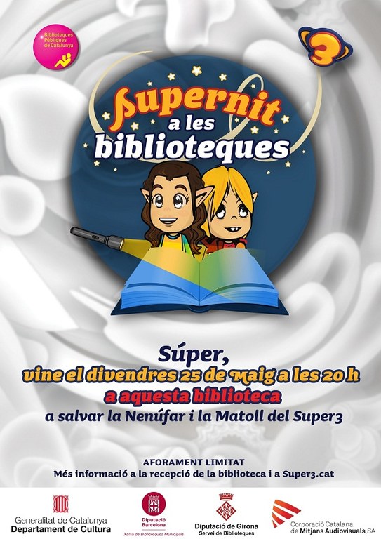 Supernit a les biblioteques