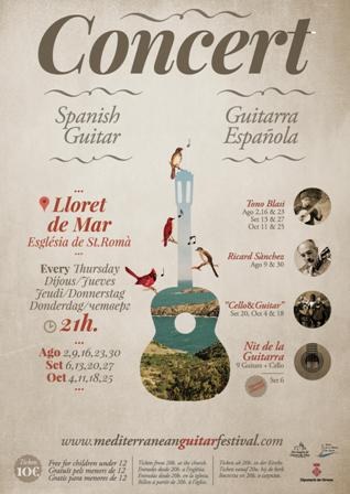 Concert de Guitarra espanyola Ricard Sànchez