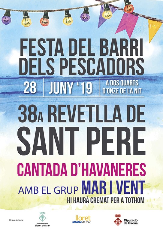 38a Revetlla de Sant Pere. Barri dels Pescadors. 