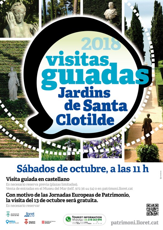 Visita guiada als Jardins de Santa Clotilde