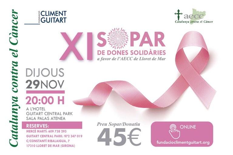 XI Sopar de Dones Solidàries