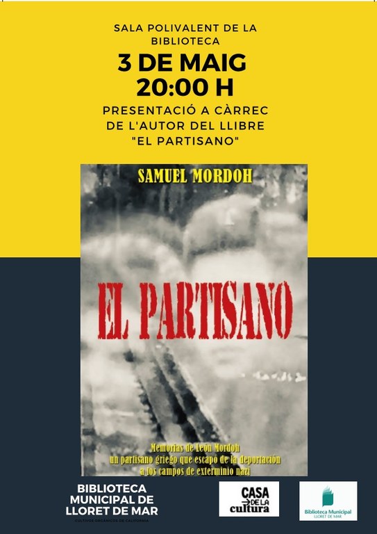 Presentació del llibre 'El partisano'