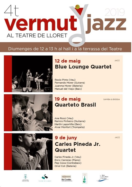 IV VERMUT-JAZZ A LA TERRASSA DEL TEATRE DE LLORET