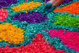 Festa de Corpus/Catifes de flors i processó