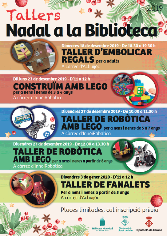 Taller d'embolicar regals