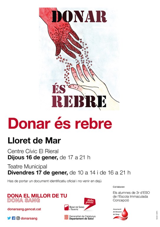 Donar és rebre - donació de sang