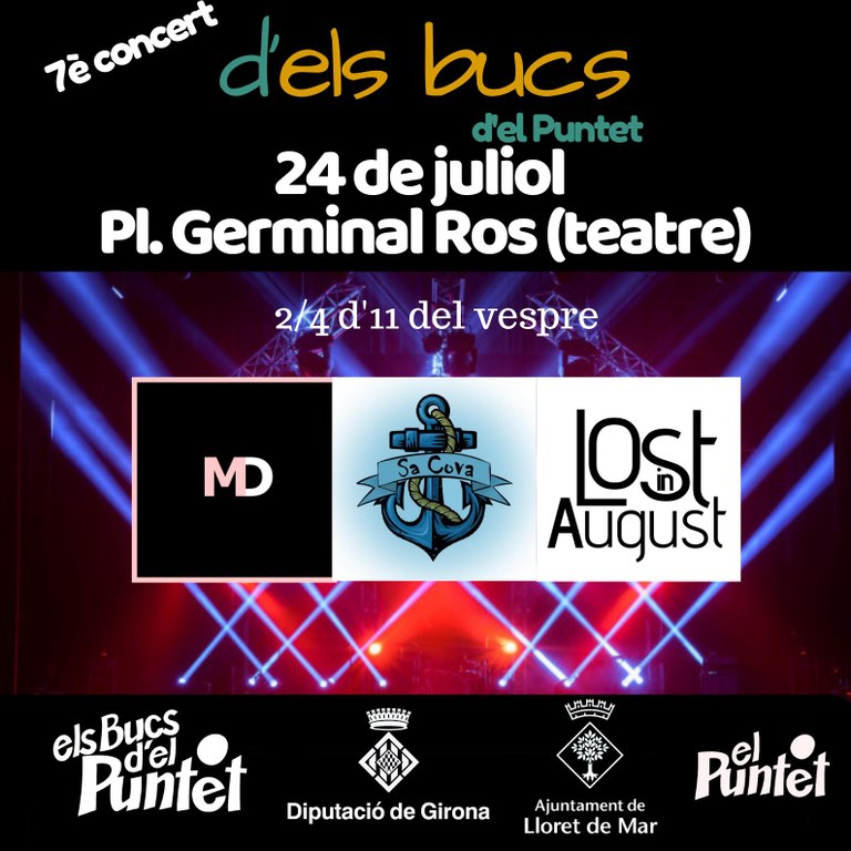 (CANCEL·LAT) 7a. Edició d'Els Bucs d'El Puntet en concert