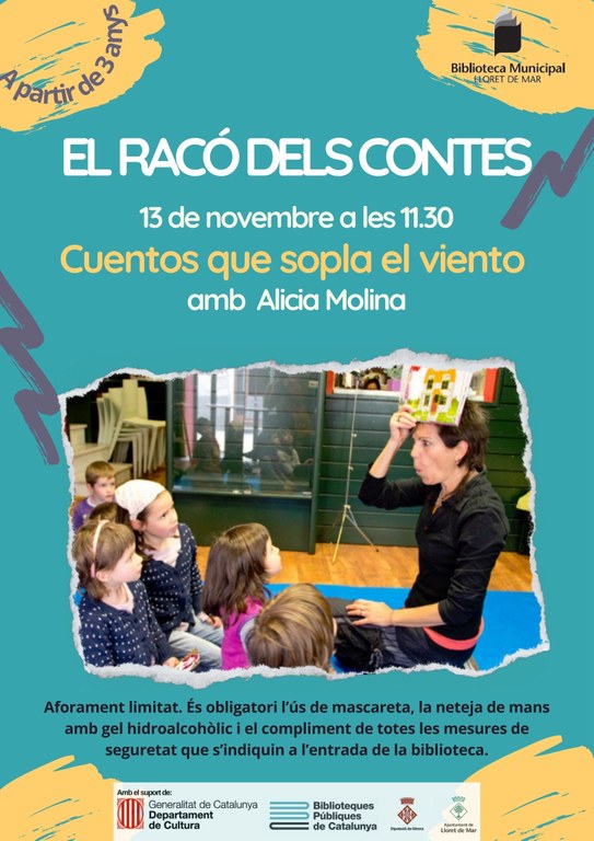 El Racó dels Contes. Cuentos que sopla el viento