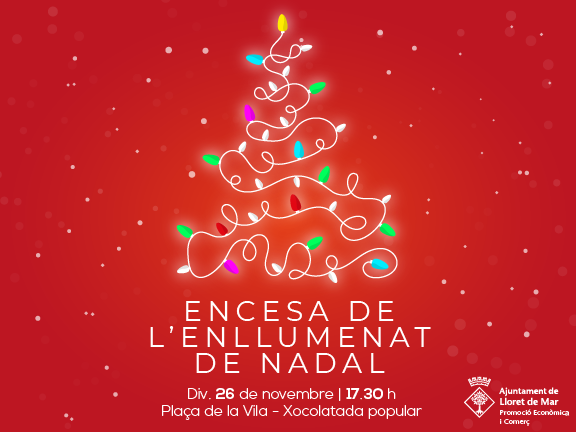 Encesa oficial enllumenat de nadal 