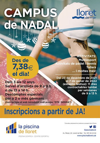 CAMPUS ESPORTIU NADAL LA PISCINA DE LLORET