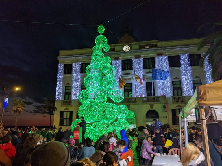 Animació comercial de Nadal. Sorteig de premis