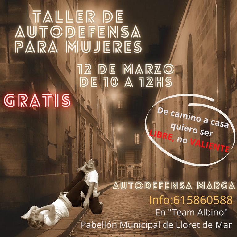 Taller d´autodefensa per a dones